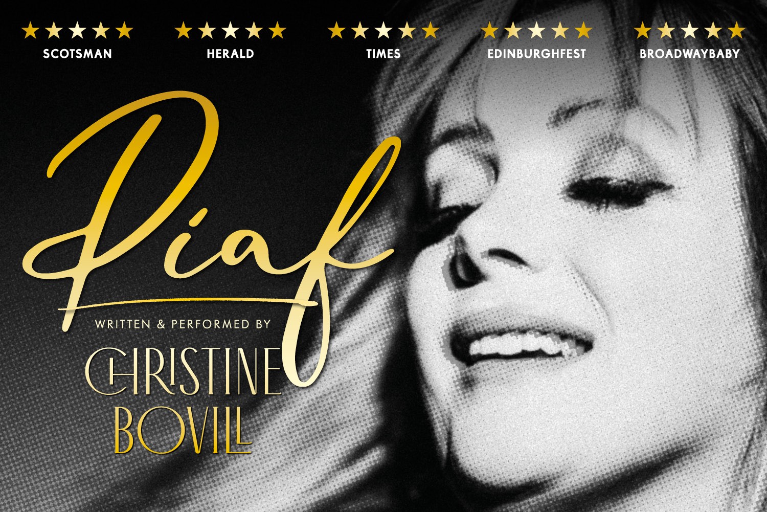 Christine Bovill - Piaf concert